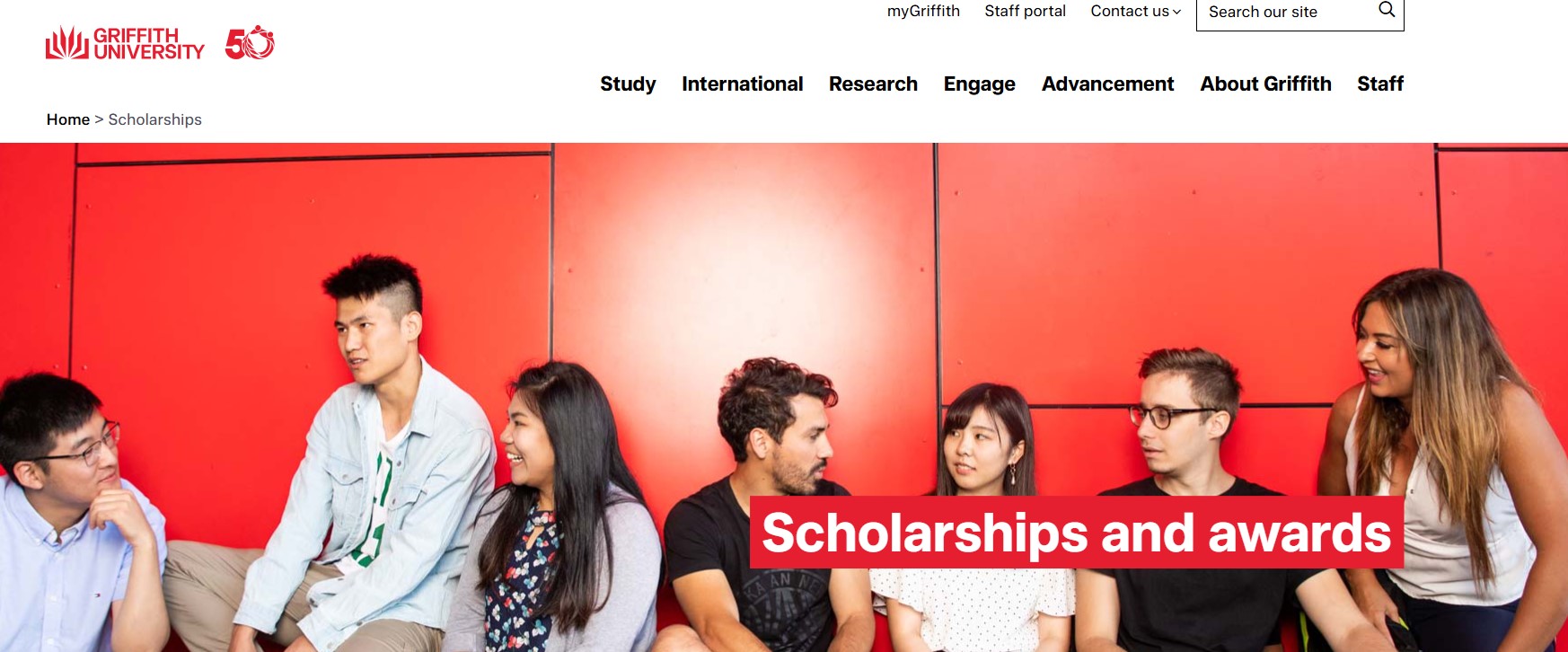 Griffith University Scholarships 2026