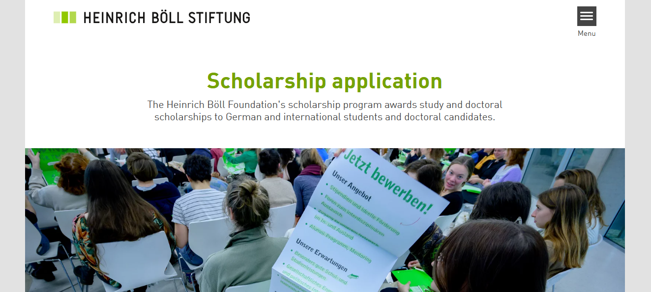 Heinrich Böll Foundation Scholarships 2026 in Germany (Fully Funded for Master’s and PhD Students) Heinrich Böll Foundation Scholarships