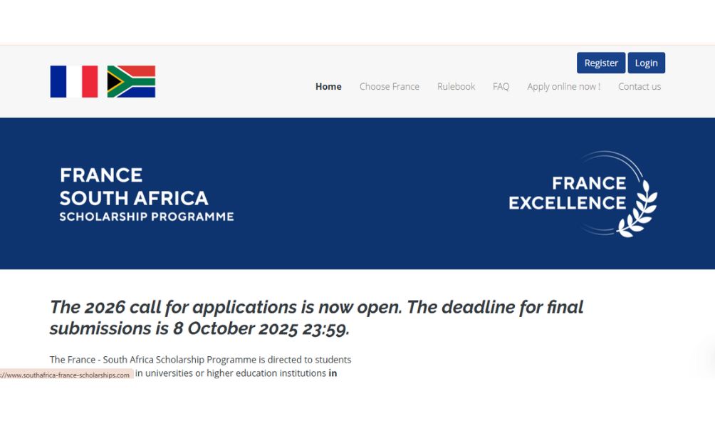 France-South Africa Scholarship Program