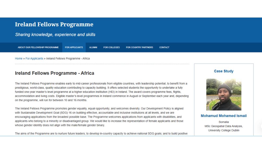 Ireland Fellows Program