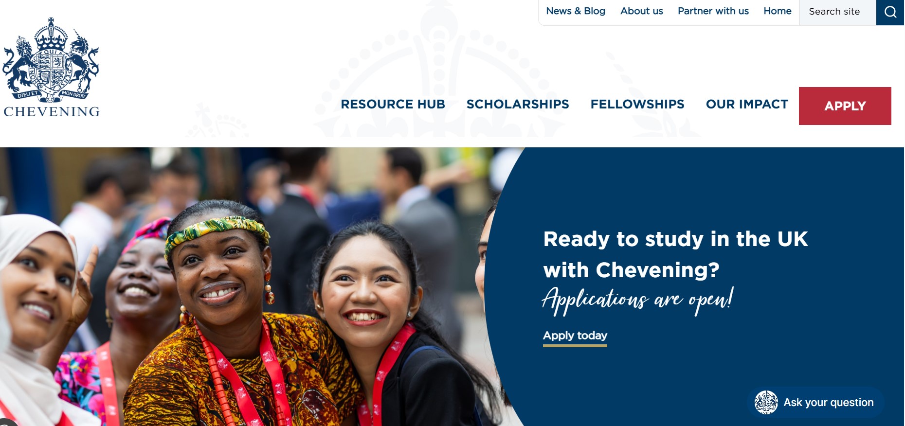 Chevening Scholarship 2026 for International Students
