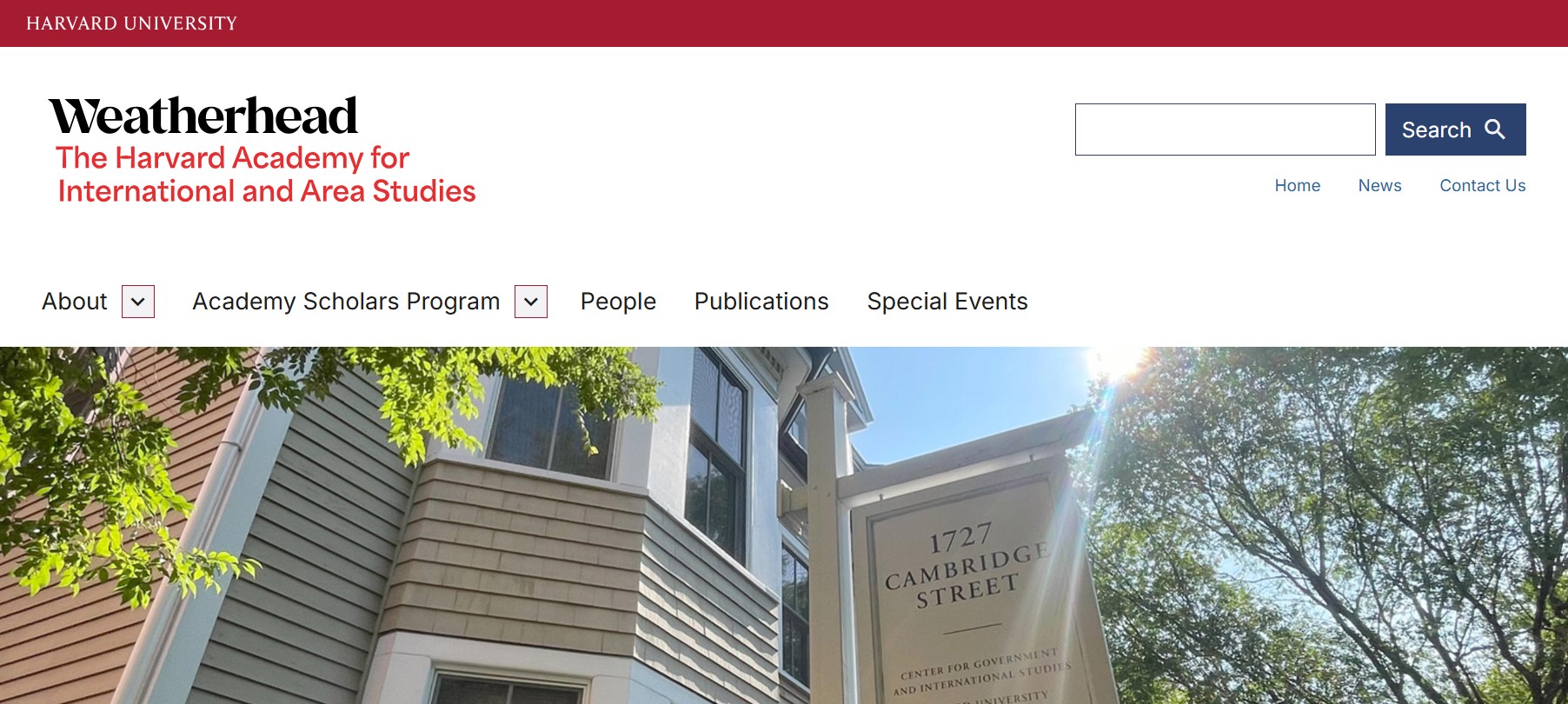 Harvard University Academy Scholars Program in USA 2026