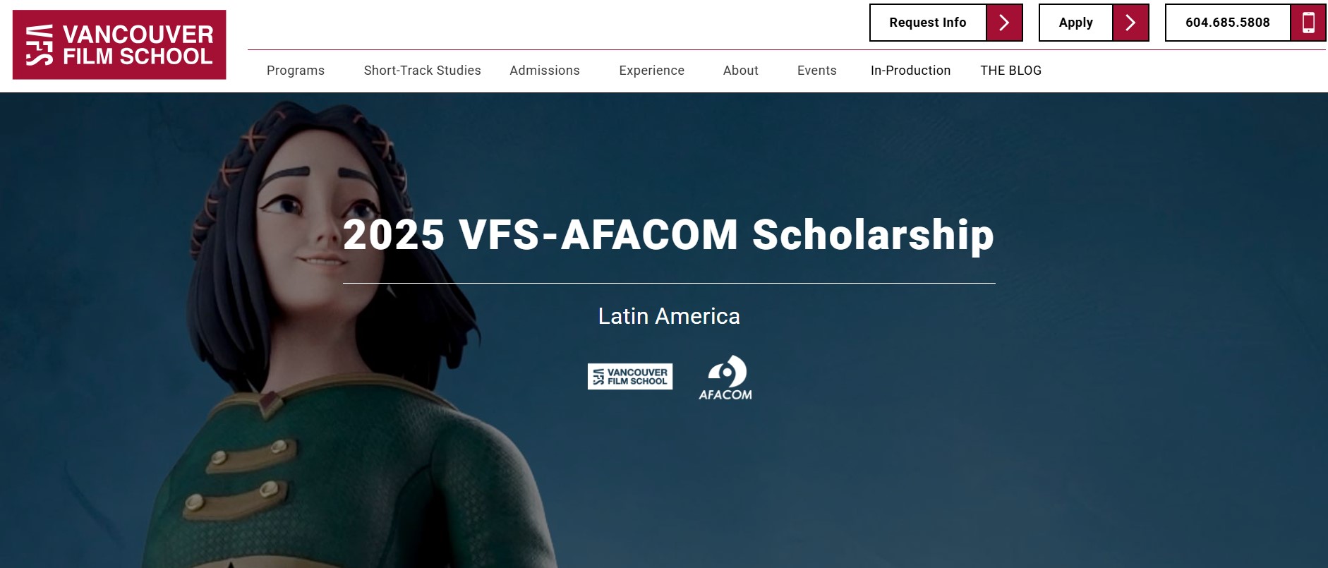 2025 VFS-AFACOM Scholarship 