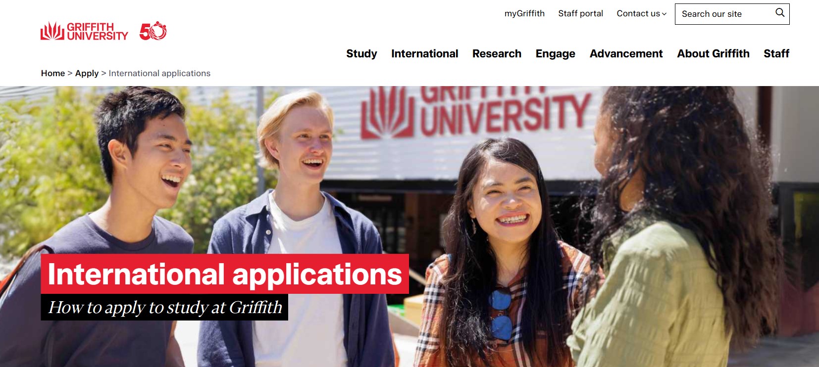 Griffith University Scott Reid Memorial Scholarship 2026