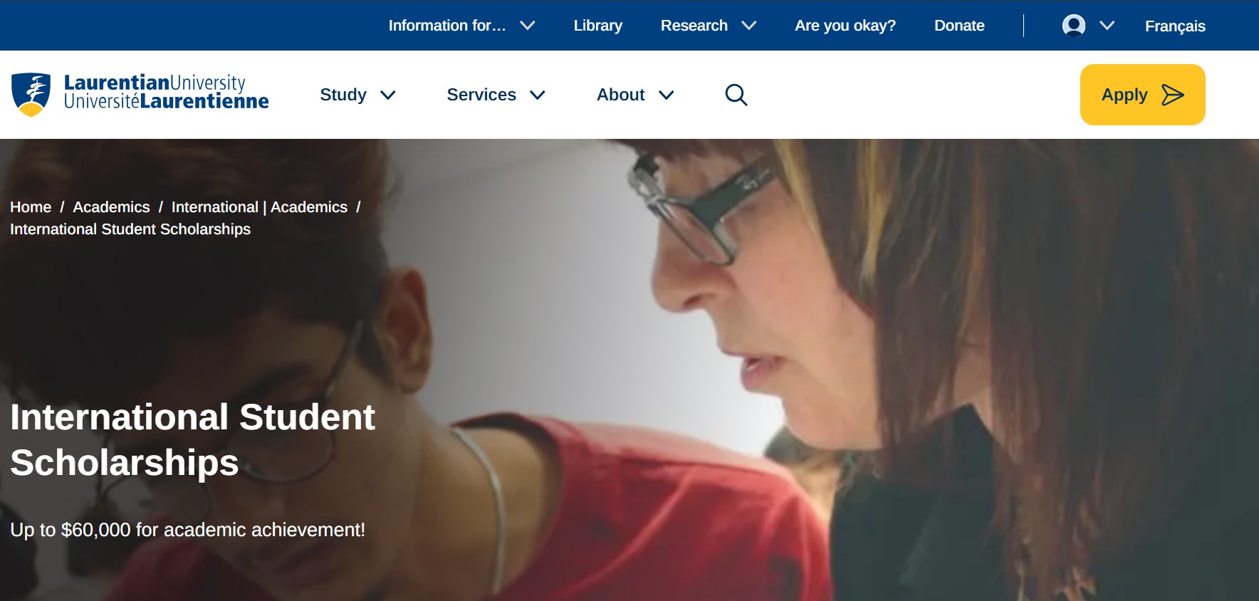 Laurentian University Scholarships in Canada 2026