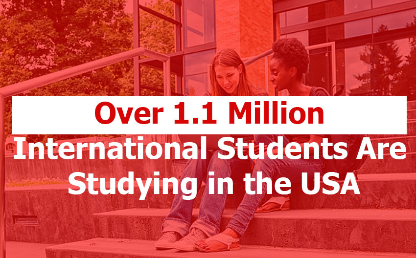 Over 1.1 Million International Students Are Studying in the USA from 2023–24 Report