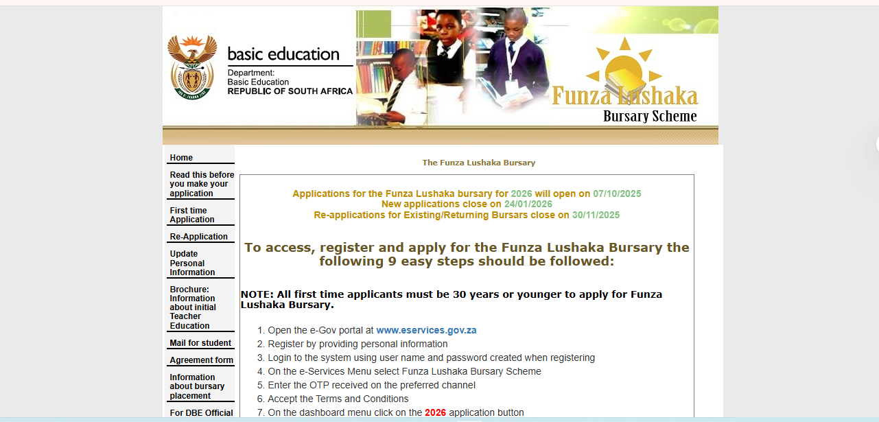 Funza Lushaka Bursary Program