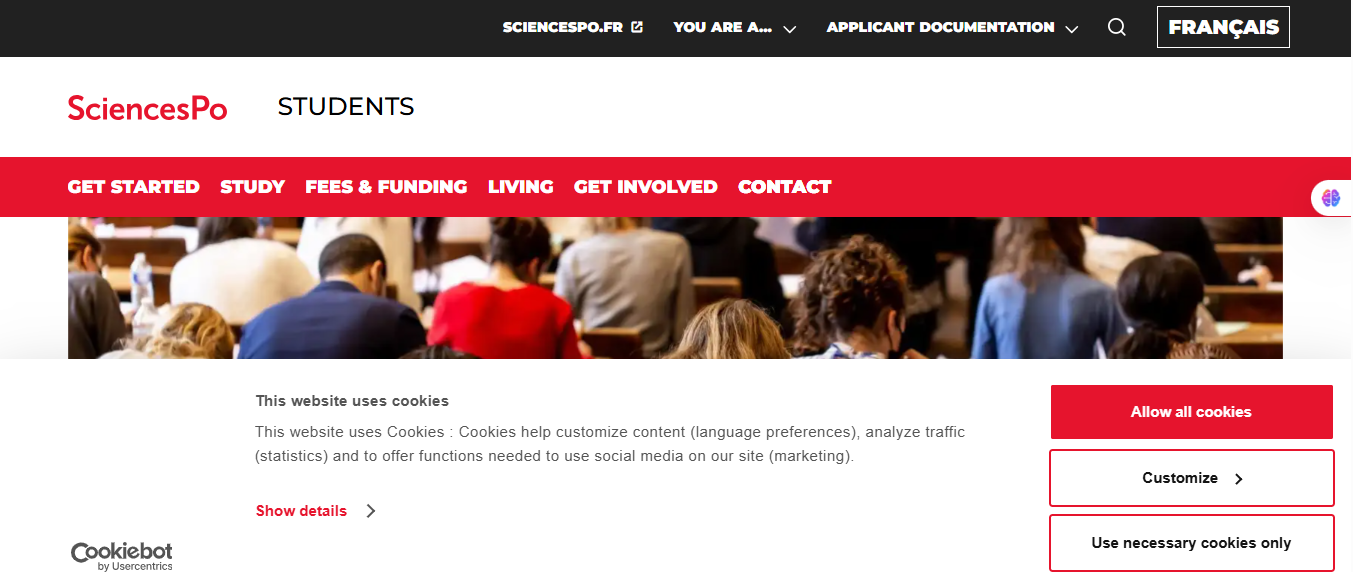 Sciences Po MasterCard Foundation Scholarship