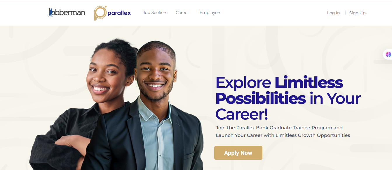 Parallex Bank Graduate Trainee Program