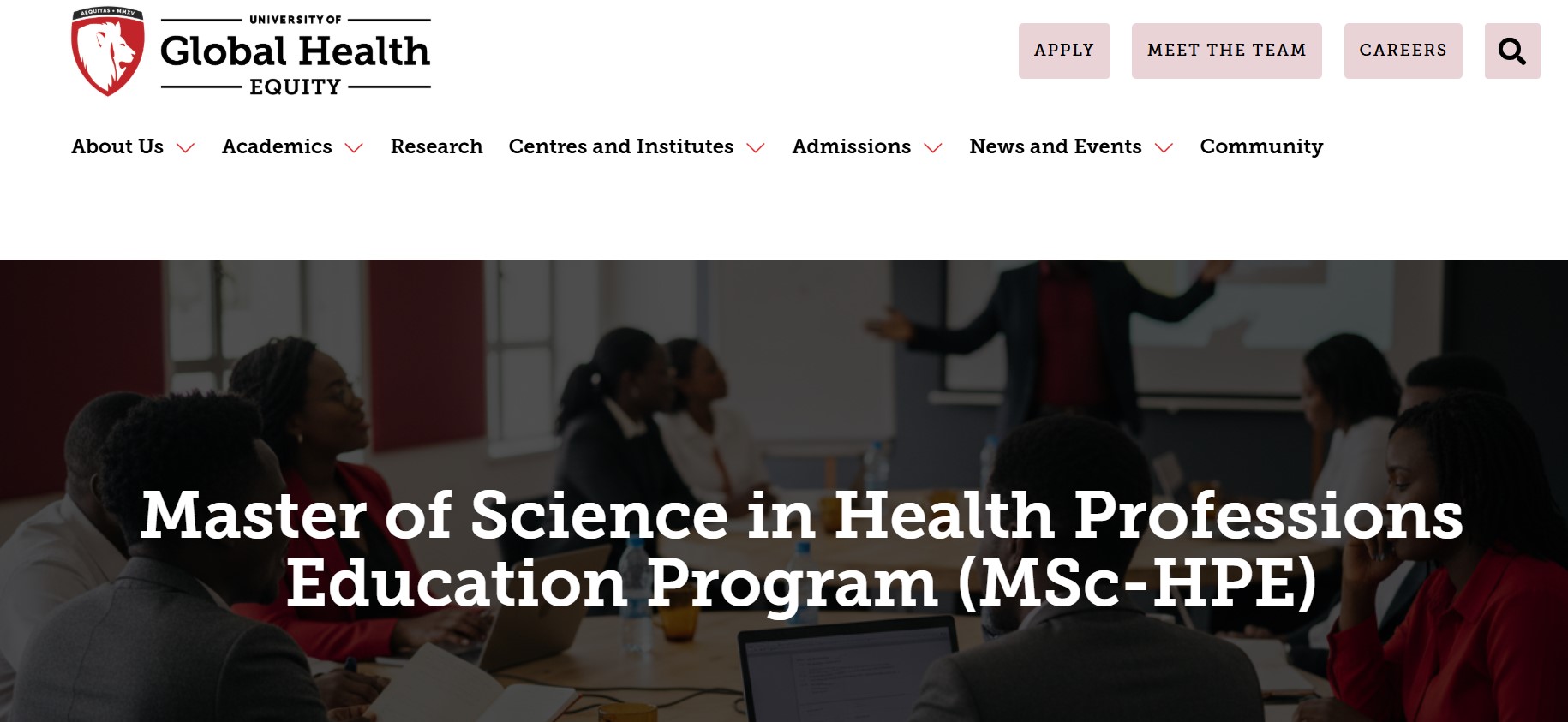 UGHE Mastercard Foundation Scholars Program 2026