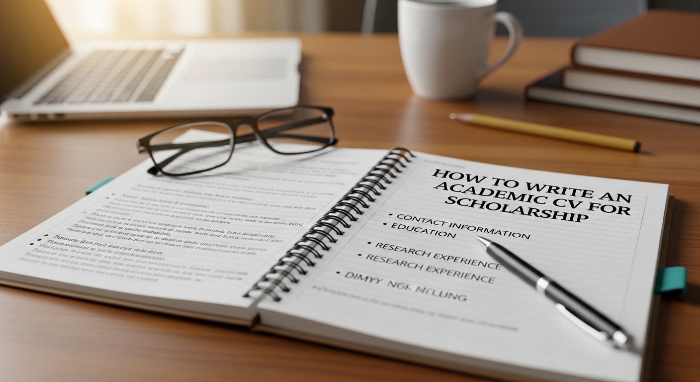How to Write an Academic CV for Scholarship