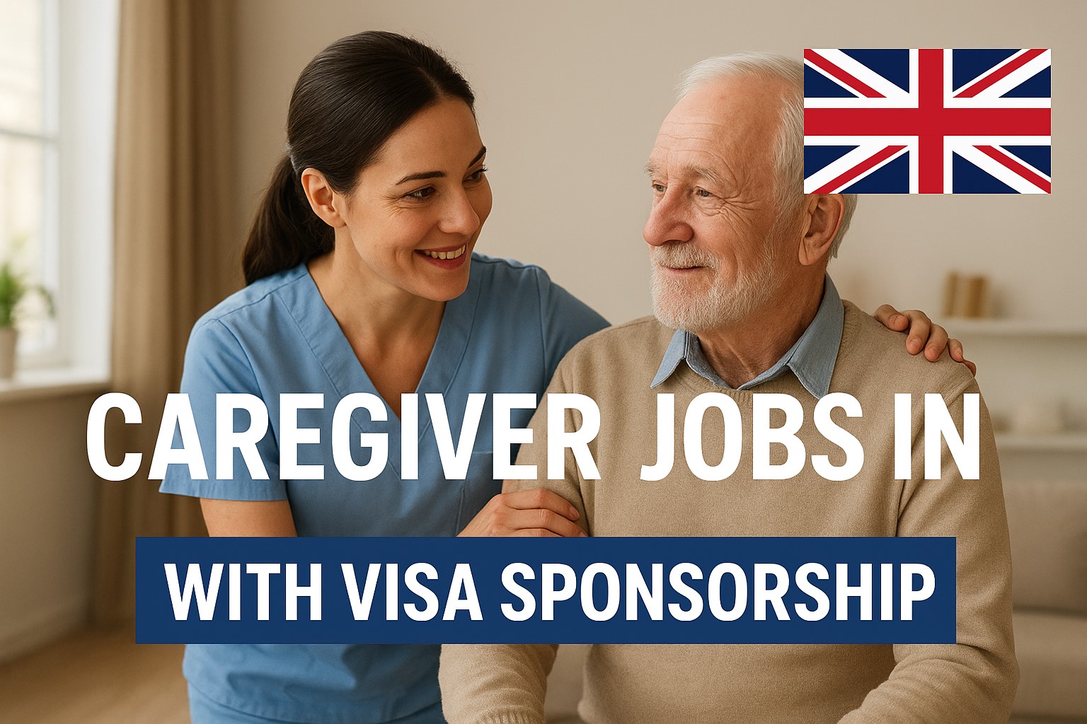 Caregiver Jobs With Visa Sponsorship in UK 