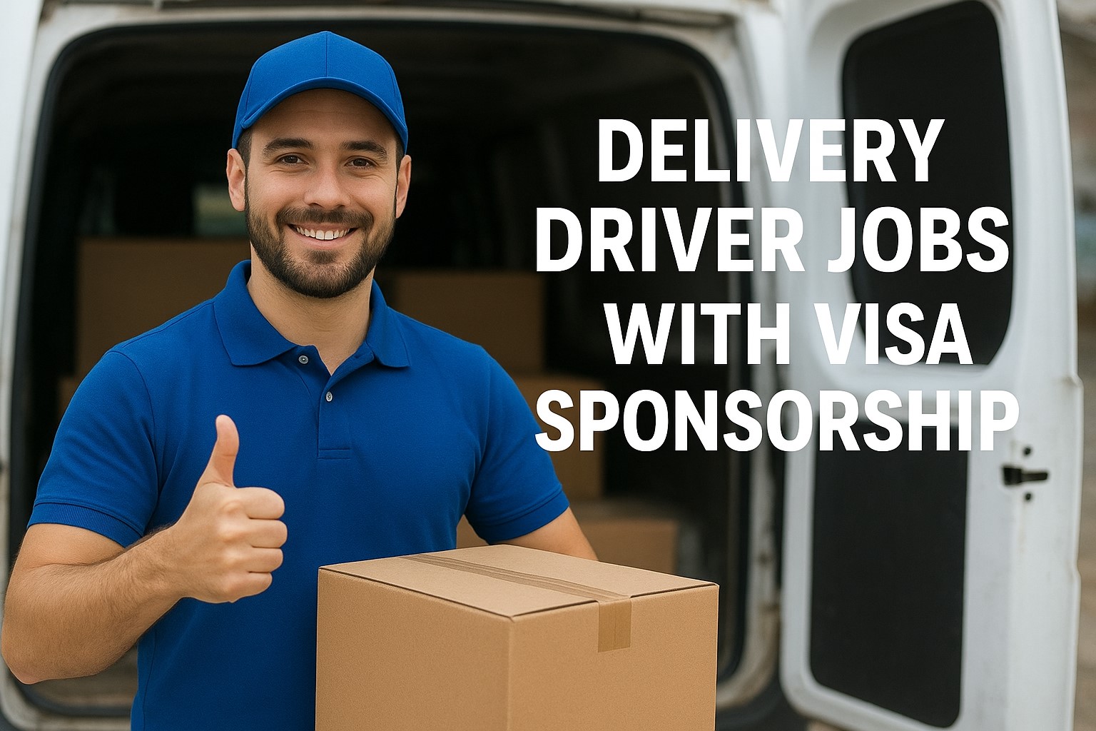 Delivery Driver Jobs in the UK With Visa Sponsorship