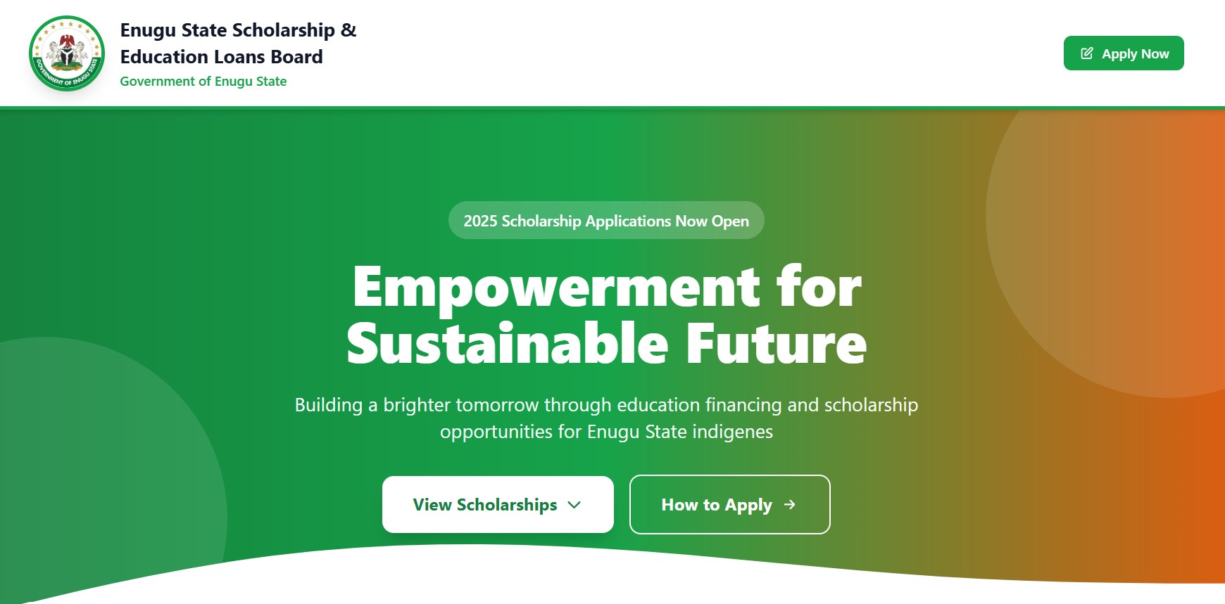 Enugu State Scholarship for Undergraduates & Postgraduates 2025