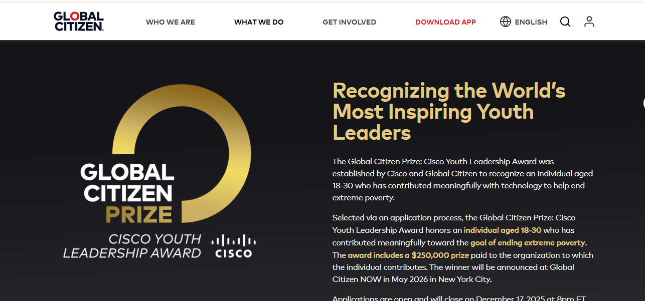 Cisco Youth Leadership Awards