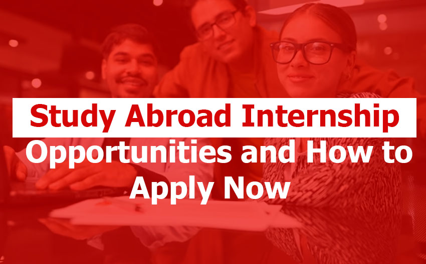 Study Abroad Internship Opportunities