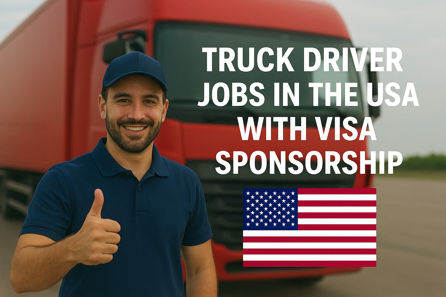 Truck Driver Jobs in the USA With Visa Sponsorship