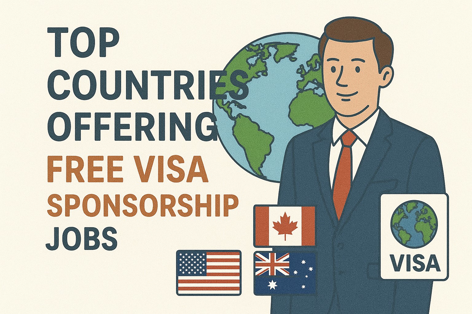 10 Free Visa Sponsorship Jobs for International Applicants