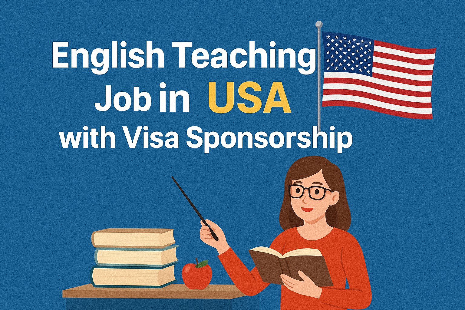 English Teaching Jobs in USA with Visa Sponsorship