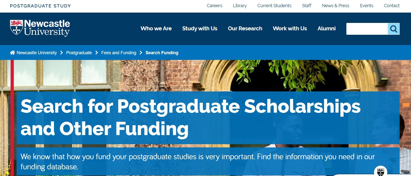 Newcastle University Future Leaders Scholarships