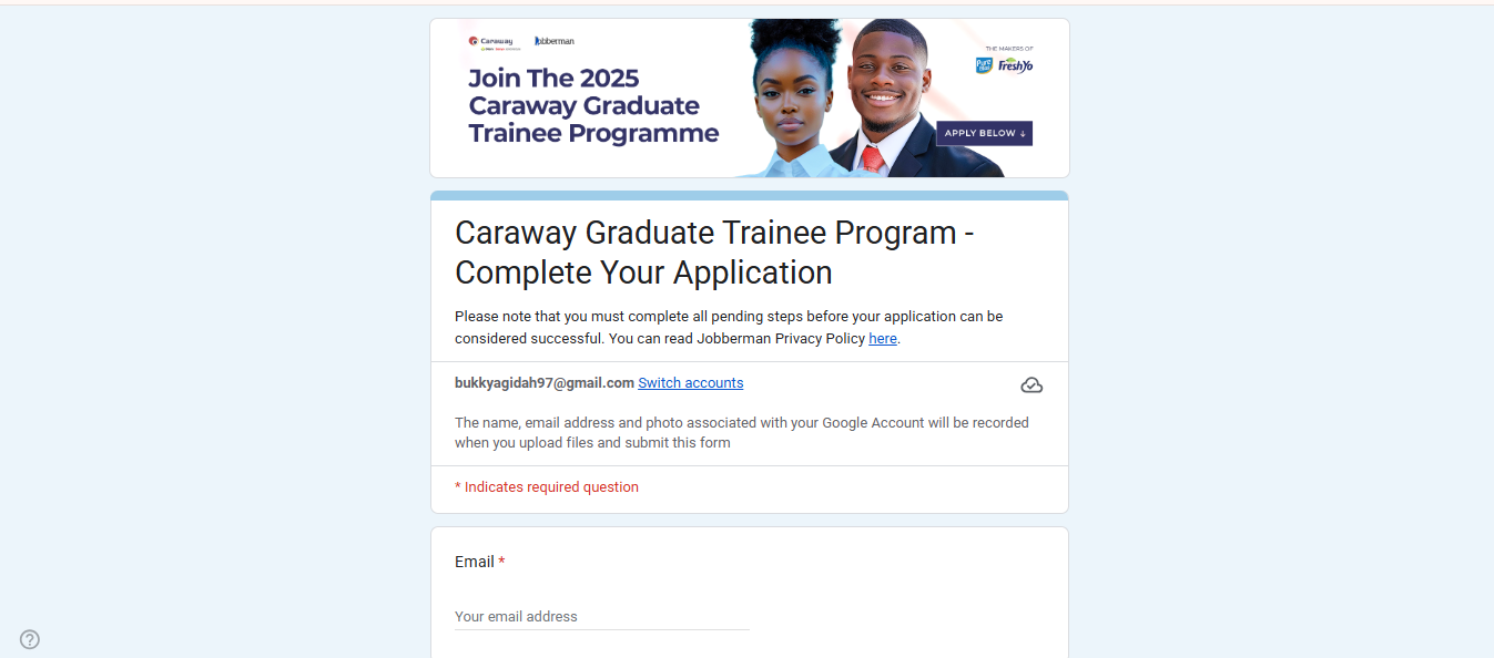 Caraway Graduate Trainee Programme