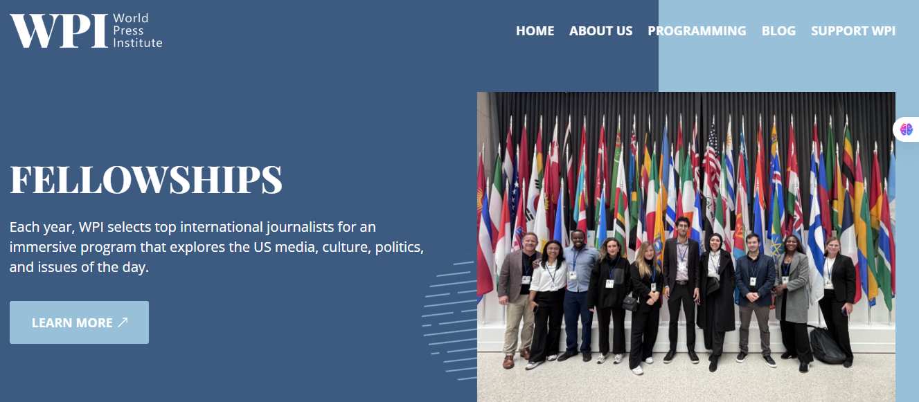World Press Institute Fellowship Program