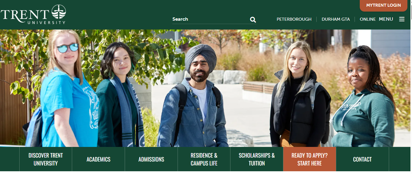 Trent University Scholarships & Awards 