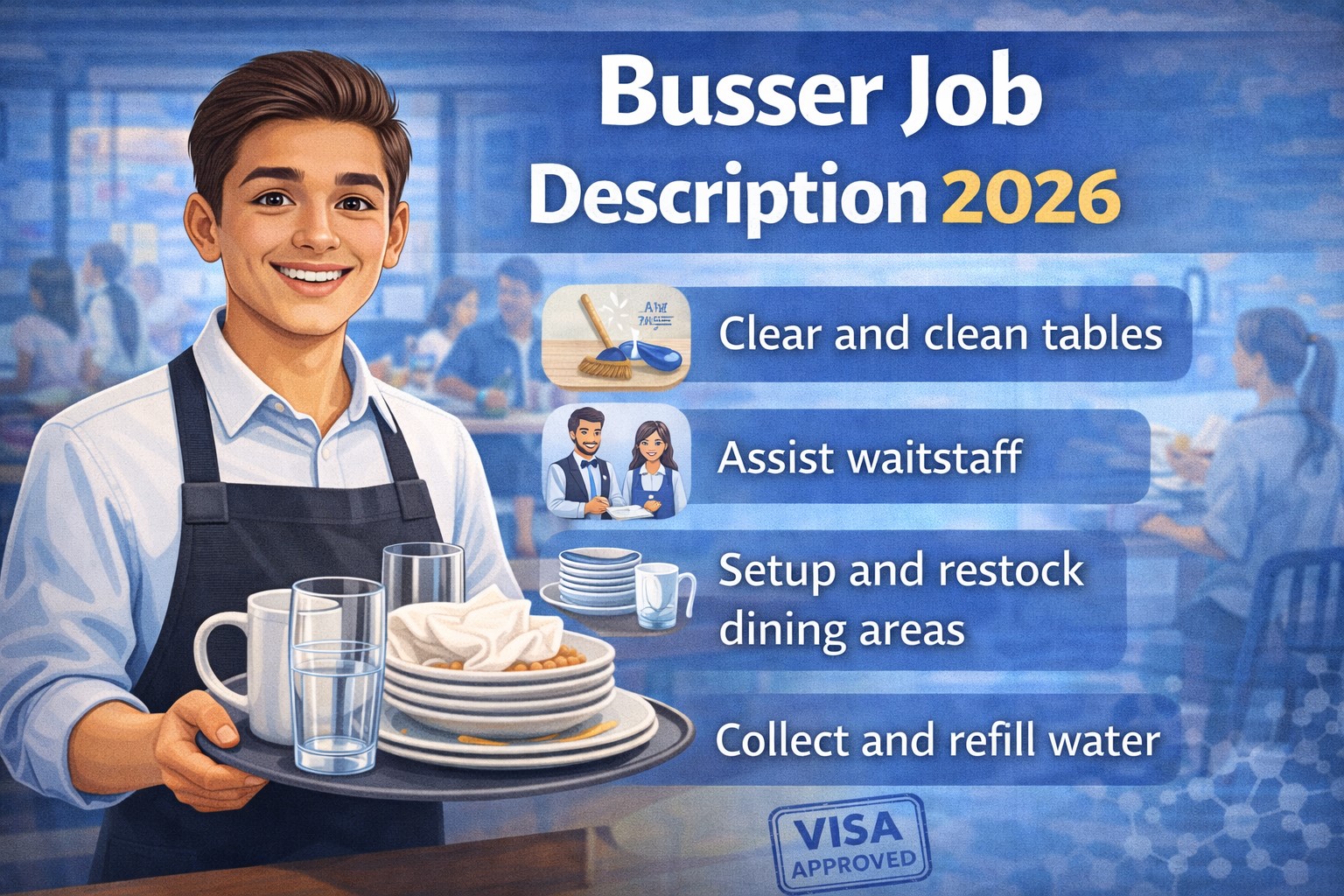 Busser Job Description 2026