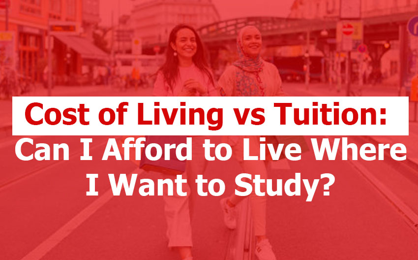 Can I Afford to Live Where I Want to Study?
