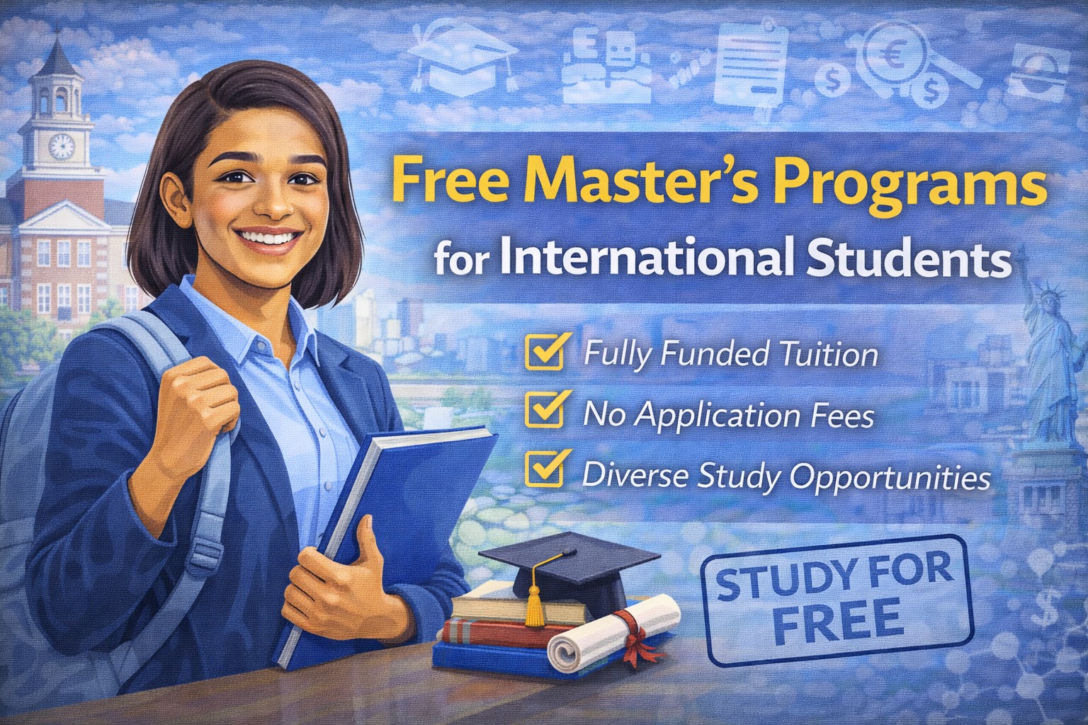 Free Masters Programs for International Students