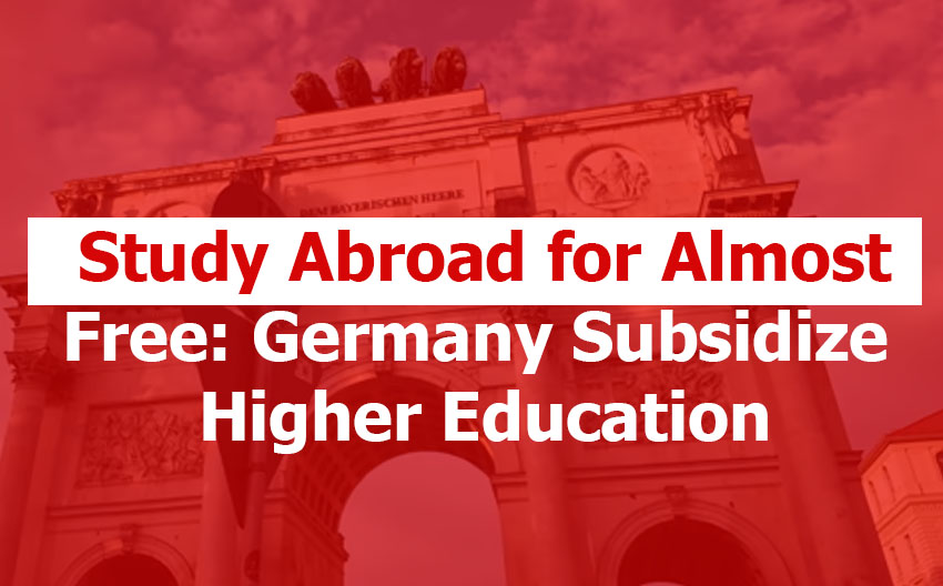 Germany’s Federal States Subsidize Higher Education as a Public Good