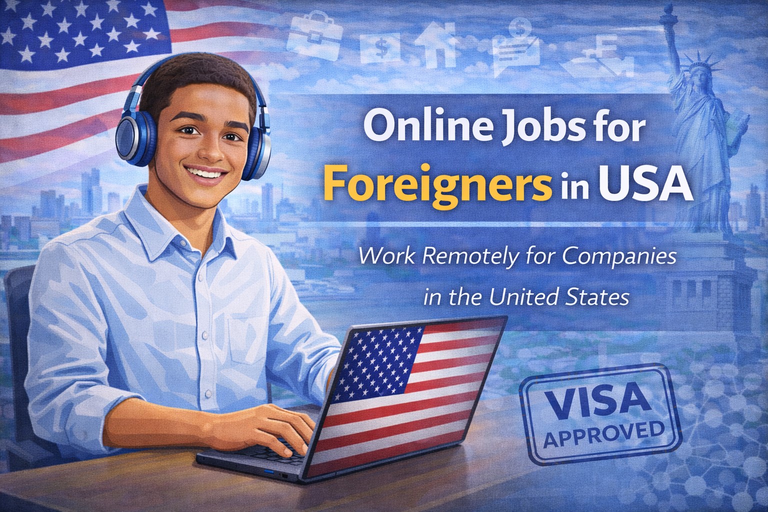 Online Jobs for Foreigners in USA