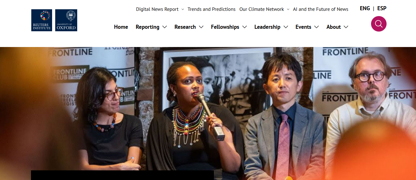 Reuters Institute Journalism Fellowships