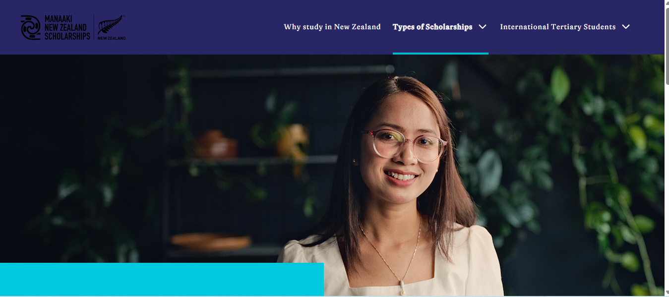 Manaaki New Zealand Government Scholarships