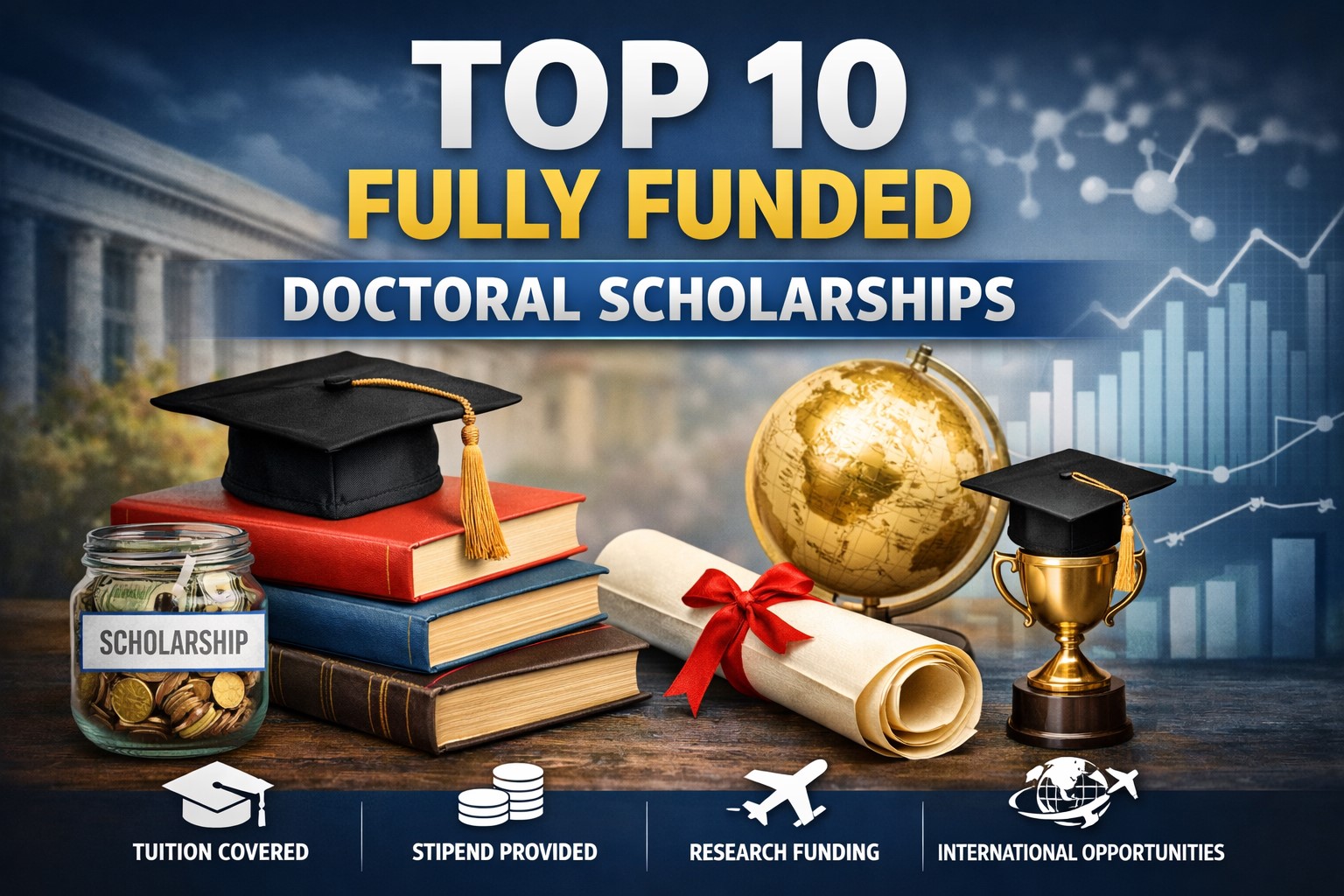 Top 10 Fully Funded Doctoral Scholarships in Education 2026 