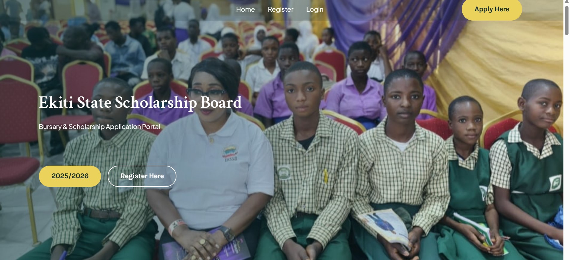 2026 Ekiti State Scholarship and Bursary Awards for Nigerian Students 