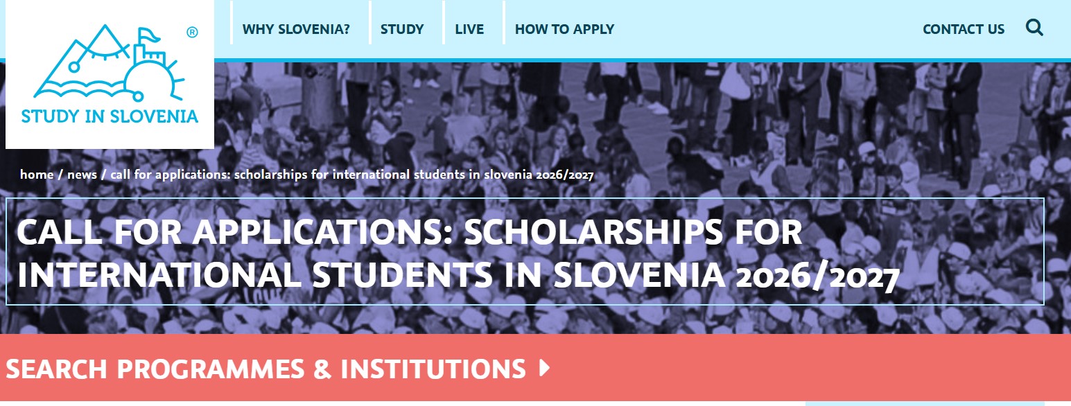 Scholarships for International Students in Slovenia 