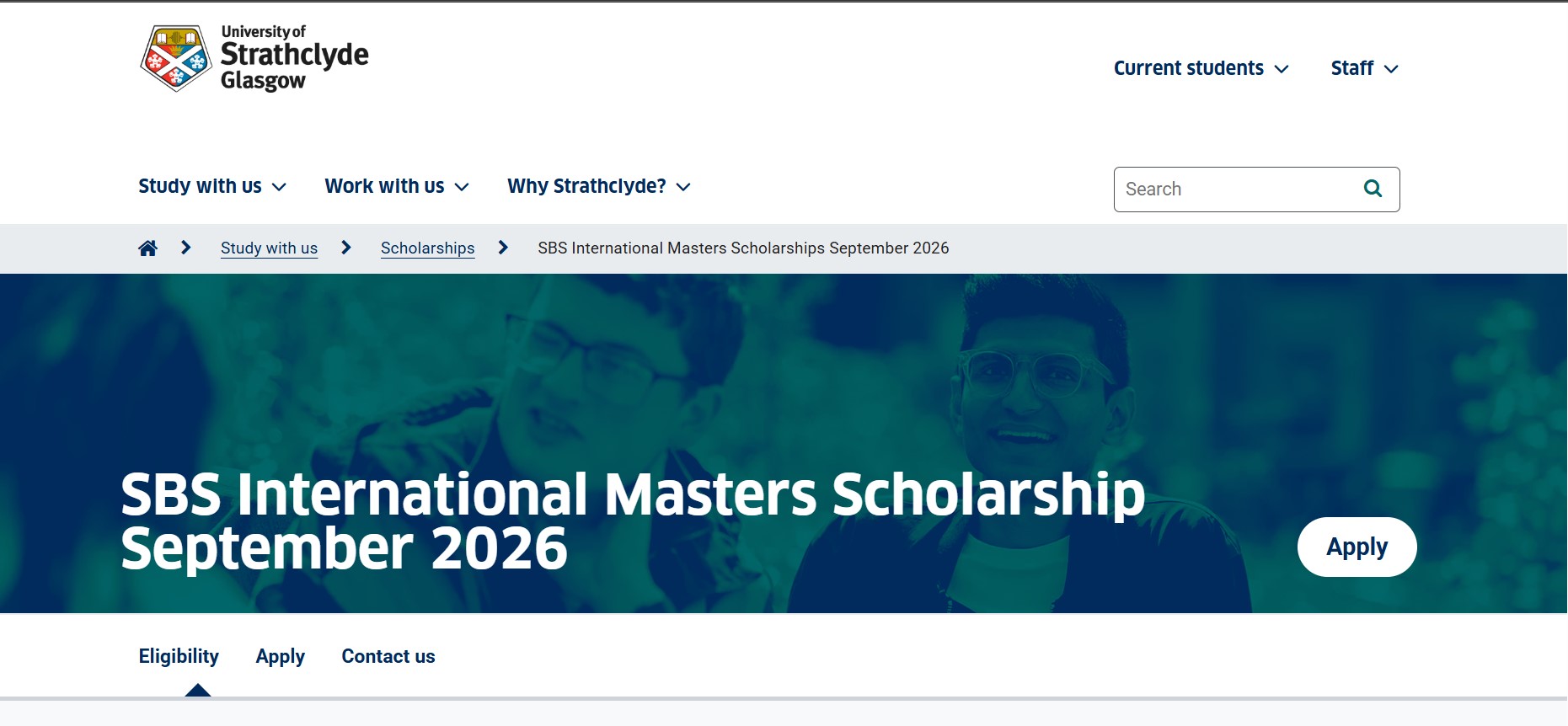 National Science Scholarship (PhD) 2026