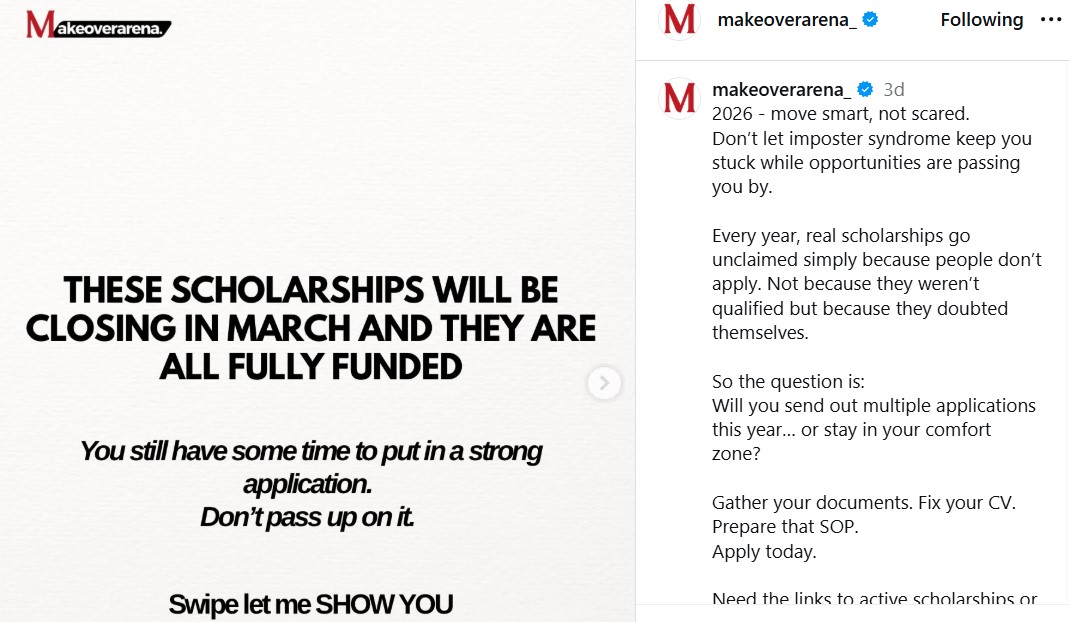 Top 10 Fully Funded Scholarships Closing in March 2026