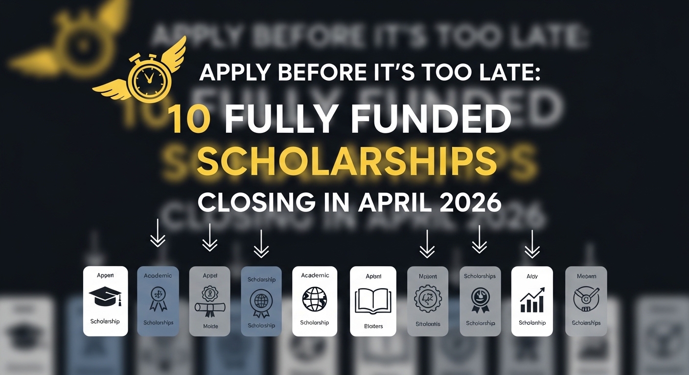 Scholarships Closing in April 2026