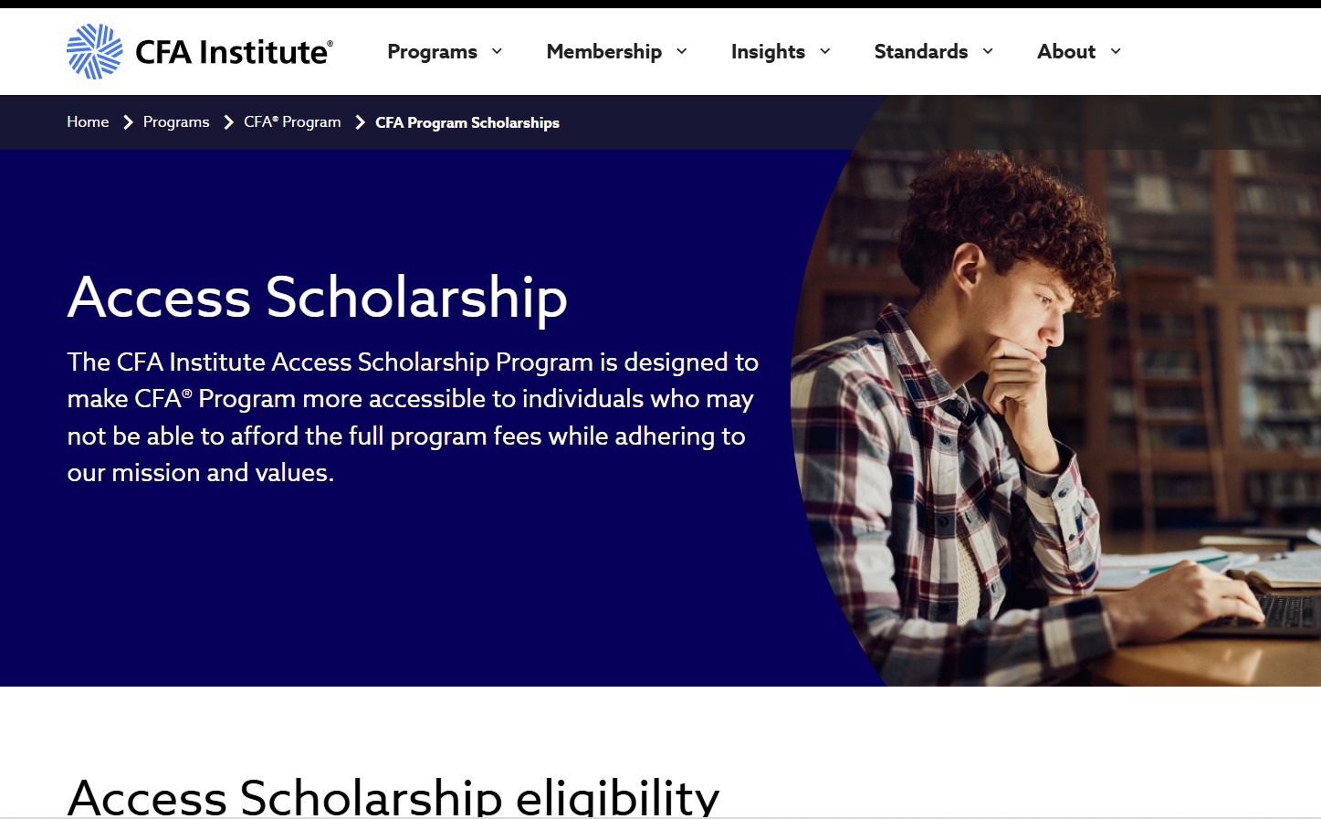 CFA Institute Access Scholarship 2026