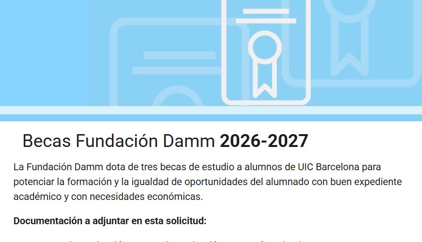 Damm Foundation Grant 2026
