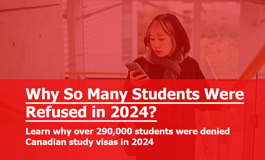 Roughly 290,000 Students Were Denied Canada Study Permits in 2024