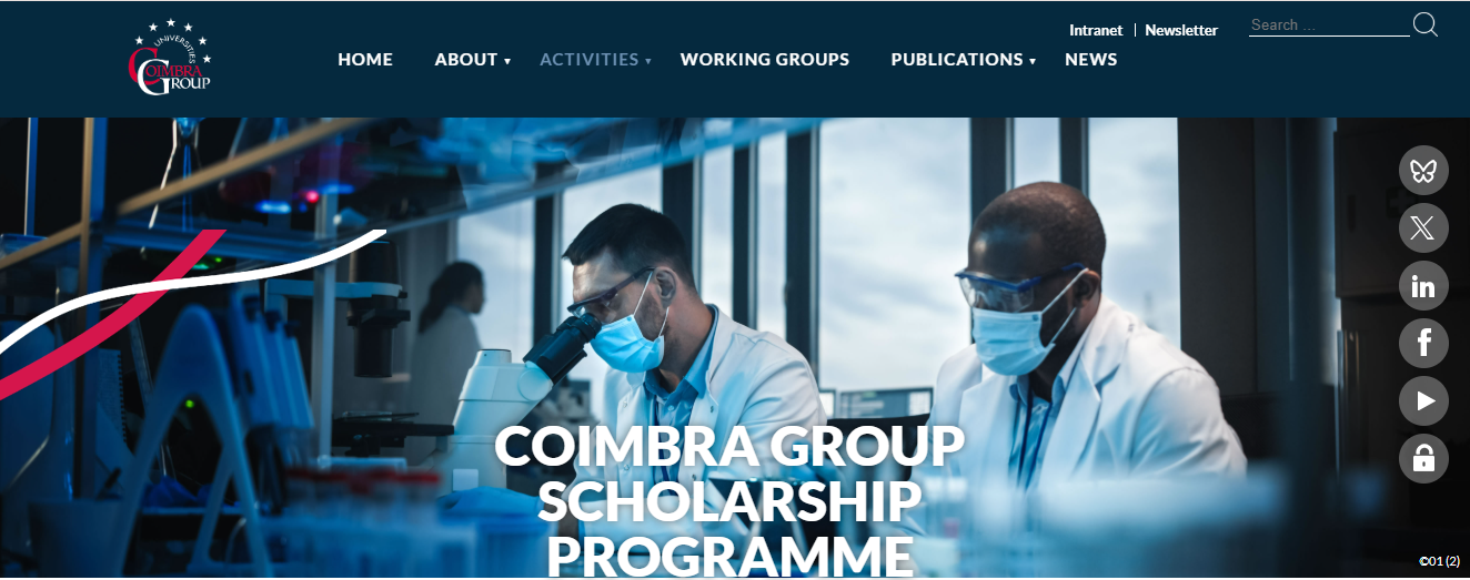 Coimbra Group Scholarship Programme