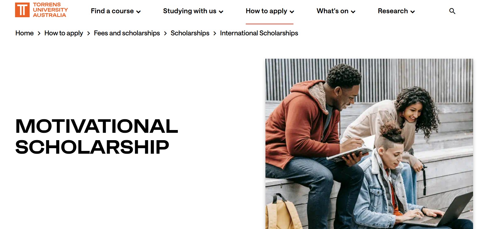 Torrens University Motivational Scholarship 2026