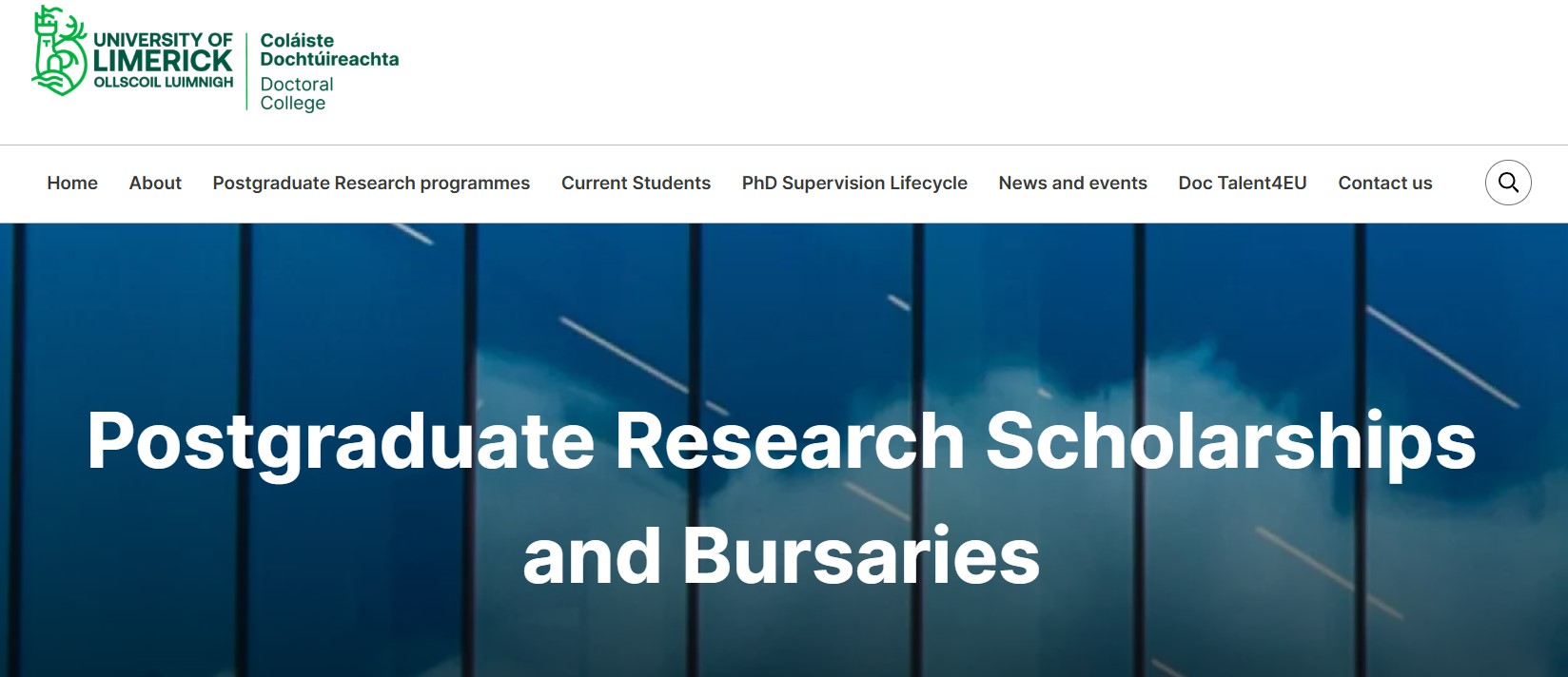 Doctoral College PhD Scholarship 2026 at Kemmy Business School