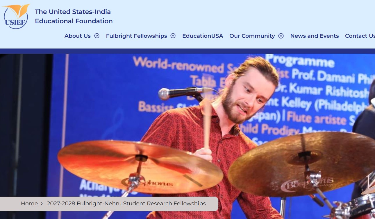 Fulbright-Nehru Student Research Fellowships 2027