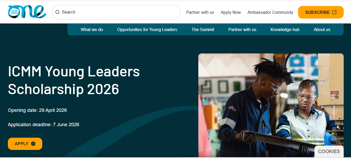 ICMM Young Leaders Scholarship 