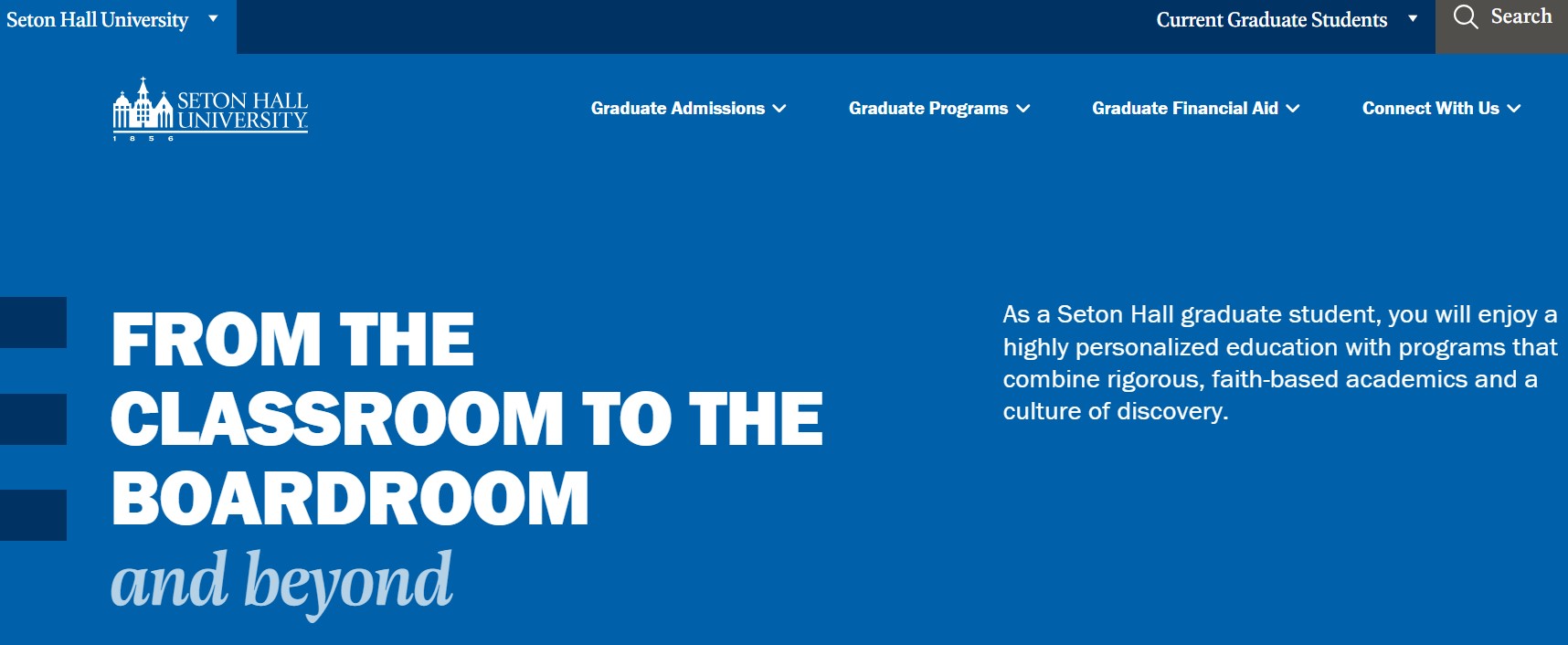 Stillman School of Business Graduate Programs 2026