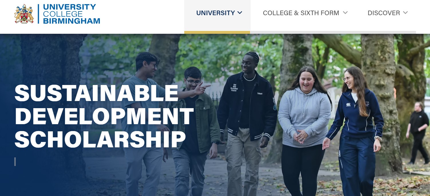 Sustainable Development Scholarship 2026